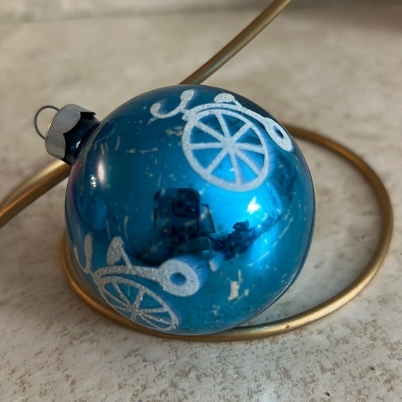 Old Vintage Christmas Ornament Unicycle Stencil - Picture 5 of 7